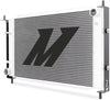 MMRAD-MUS-96B Bracketed Aluminum Radiator Compatible with Ford Mustang Manual 1996 Silver