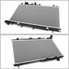 OEM-RA-13281 1-Row Aluminum Core Radiator Compatible with 10-14 Legacy Outback 3.6L AT,27-1/16" W X 13-3/4" H X 5/8" D,1-1/8" Inlet / 1-9/16" Outlet