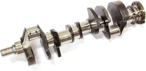 Crankshaft, Compstar Mid Weight, 3.480 in Stroke, Internal Balance, Forged Steel, 2 Piece Seal, Small Block Chevy, Each