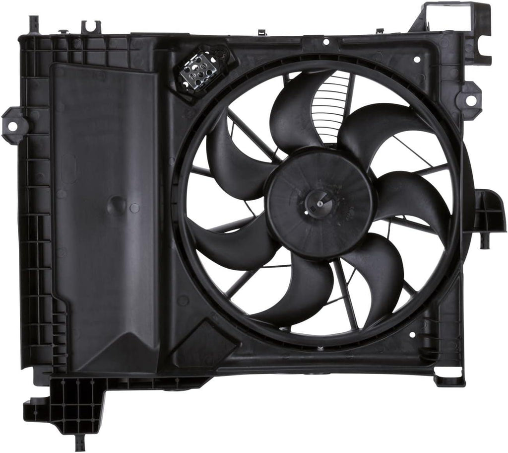 610830 Cooling Fan Assembly Compatible with 2004-2009 Dodge Durango, Black