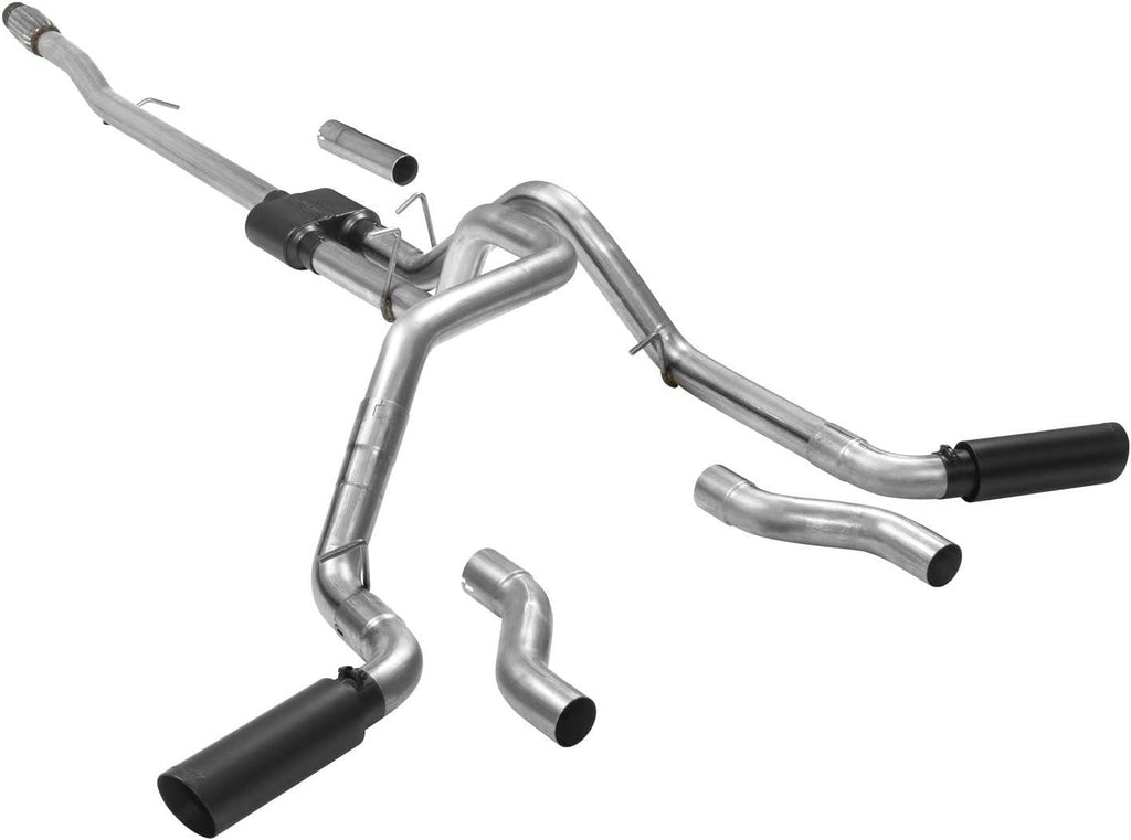 817854  817854 Cat-Back Exhaust System Outlaw Fits 2019 Silverado/Sierra 1500 Exhaust System Kit Cat-Back Exhaust System Outlaw Fits 2019 Silverado/Sierra 1500