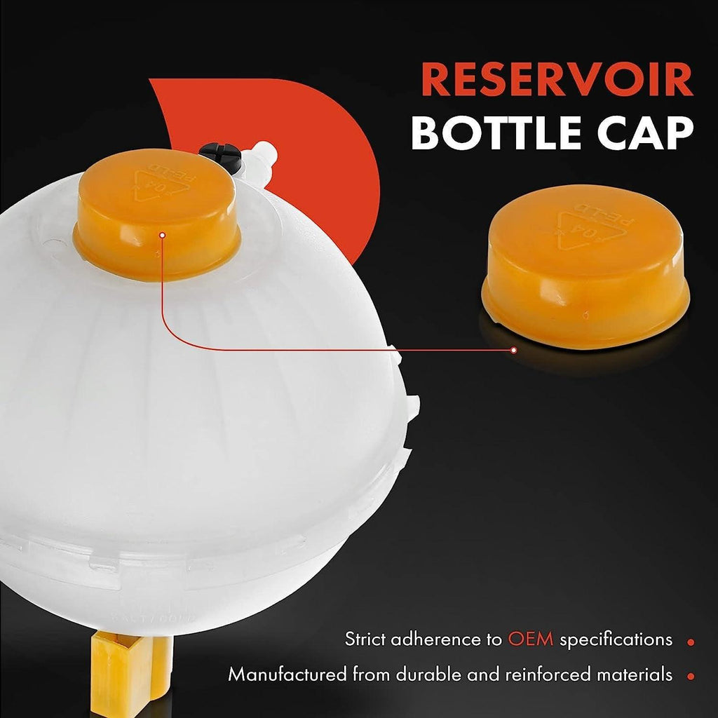 A-Premium Coolant Recovery Overflow Reservoir Tank with Sensor & Bracket Compatible with BMW 528I, 528I Xdrive, 2012-2016, 2.0L, Sedan, Turbocharged, Replace for 17138614293, 17137649733, 17137619189