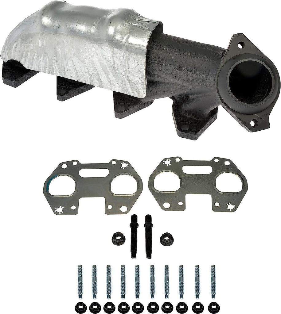 Dorman 674-695XD Driver Side Ceramic Coated Exhaust Manifold Kit Compatible with Select Ford/Lincoln Models