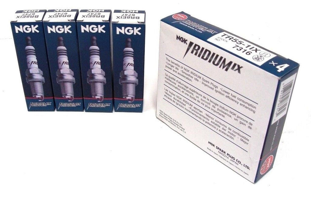 FOR Set of 4 NGK IRIDIUM IX Spark Plugs Subaru Dodge Hyundai Volvo Mitsubishi