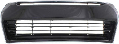 For Toyota Corolla Front Bumper Grille 2014 2015 2016 | Lower | Black | Plastic | S/Special Edition | W/Chrome Trim | TO1036150 | 5310202210