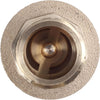 Withstand High Pressure and Temperature Extremes 2X Golden Water Oil Spring 1/2 Inch Thread BSPP Female Male In-Line Non-Return Valve