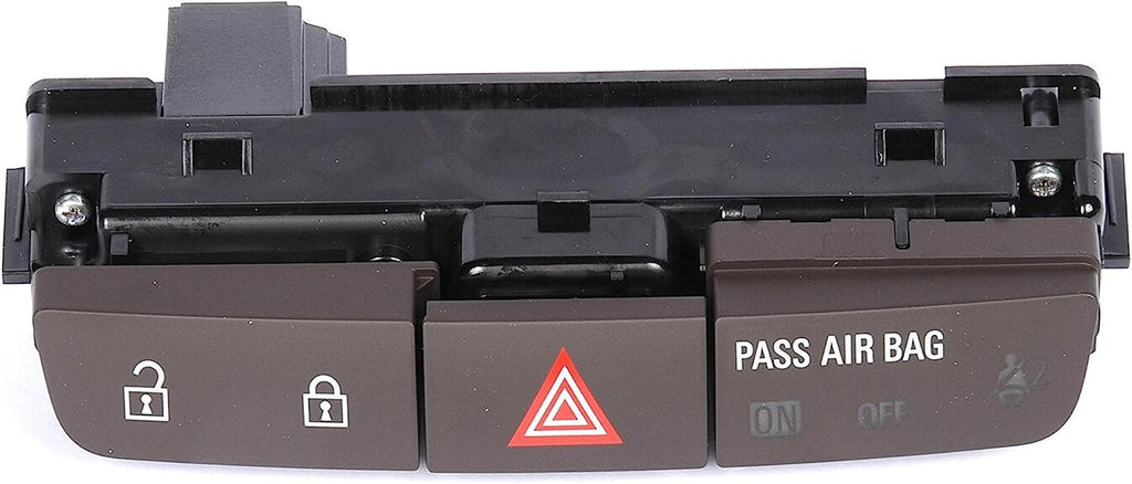 GM Original Equipment 13320966 Cocoa Hazard Warning and Accessory Switch
