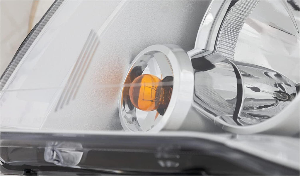 Headlight for DODGE GRAND CARAVAN 11-18/TOWN and COUNTRY 08-16 LH Assembly Halogen Chrome Interior