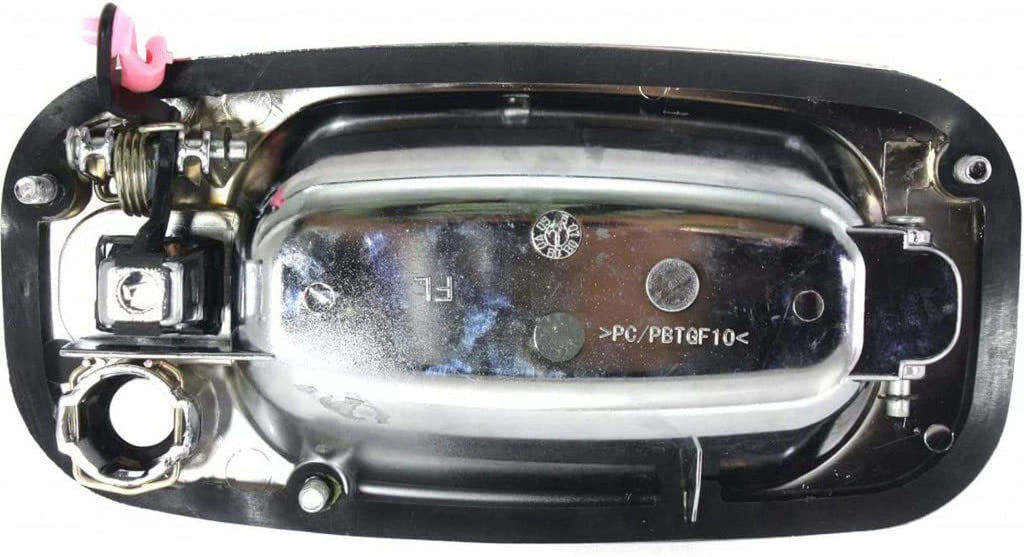 for Cadillac Escalade EXT Exterior Door Handle Front, Driver Side Chrome (2002-2006) | with Key Hole| Trim: Base