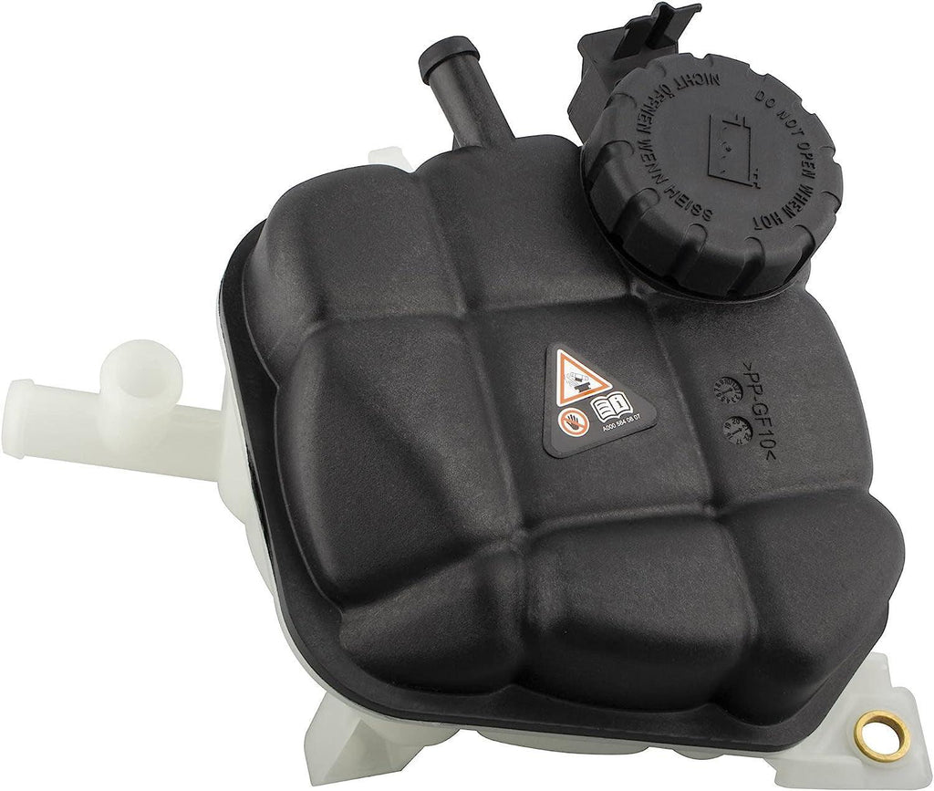 BOXI Engine Coolant Reservoir Bottle Tank W/Cap Fit for Mercedes-Benz X164 W166 GL350 GL450 GL550 GLE350 GLE400 GLE550 GLE63 AMG GLS450 GLS550 ML350 ML550 2012-2018 without Sensor | 1665000049 EPT0126