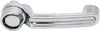 Compatible with Jeep Wrangler JK Exterior Door Handle 2007-2017 Front or Rear, Driver or Passenger Side Chrome | Trim:All Submodels | CH1310151 | 4589164AI-PFM