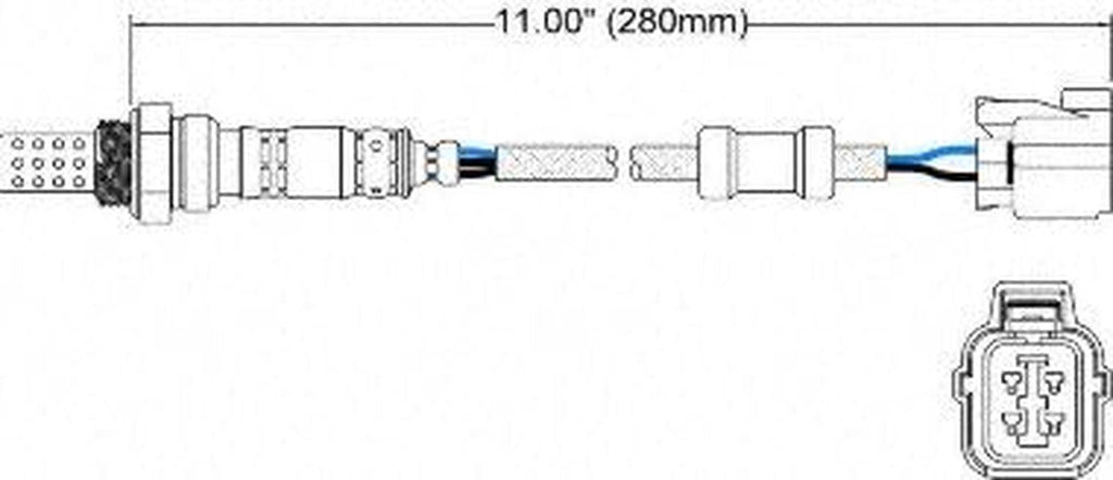 250-24477 4-Wire Oxygen Sensor
