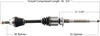 FD-8327 - Front Passenger Side CV Axle Shaft