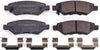 17-1337, Z17 Rear Ceramic Brake Pads with Hardware