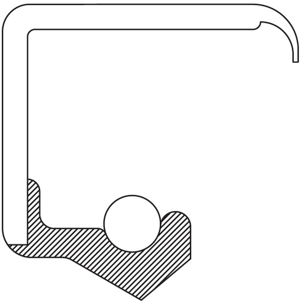 National Wheel Seal for 01-07 Sequoia 710578