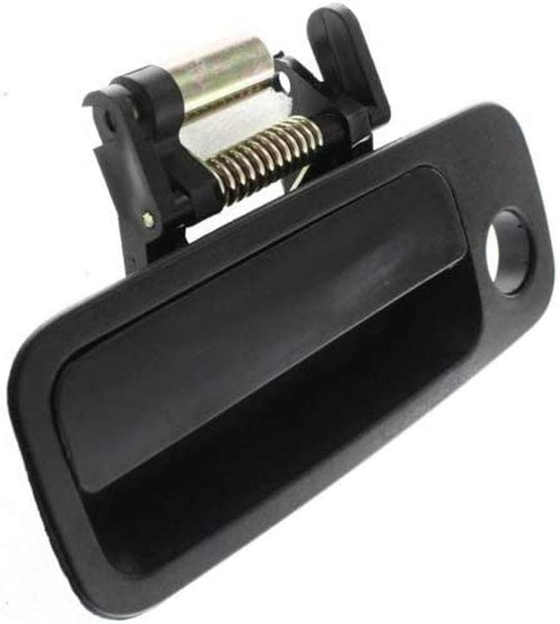 Exterior Door Handle Compatible with Toyota Camry / ES300 97-01 Front LH outside Smooth Black W/Keyhole Japan/Usa Built