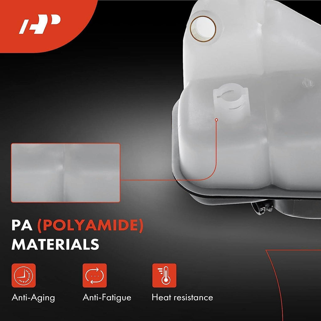 A-Premium Coolant Overflow Recovery Reservoir Tank Compatible with Mercedes-Benz [E-Class W211] E280, E300, E320, E350, E55 AMG & [Cls-Class W219], CLS55 AMG, CLS550, CLS63 AMG, 603-283, 2115000049