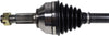 NCV53911 CV Axle Shaft Assembly - Left Front (Driver Side), Black & Silver