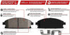 K5320 Rear Z23 Carbon Fiber Brake Pads with Drilled & Slotted Brake Rotors Kit
