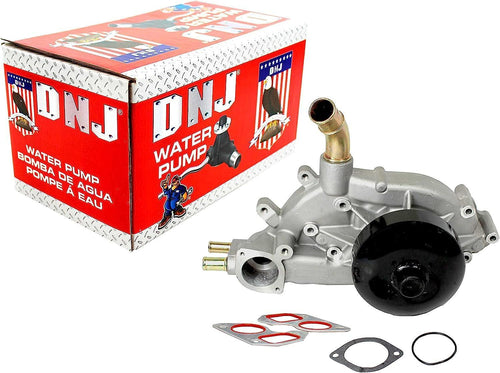 DNJ WP3168 Water Pump/For 2003-2007/GMC, Hummer, Isuzu, Saab/Envoy- XL- XUV, Escalade, Escalade ESV, Escalade EXT, Express 1500, 4.8L-6.0L, OHV, V8, 5328Cc, 294Cid, 325Cid