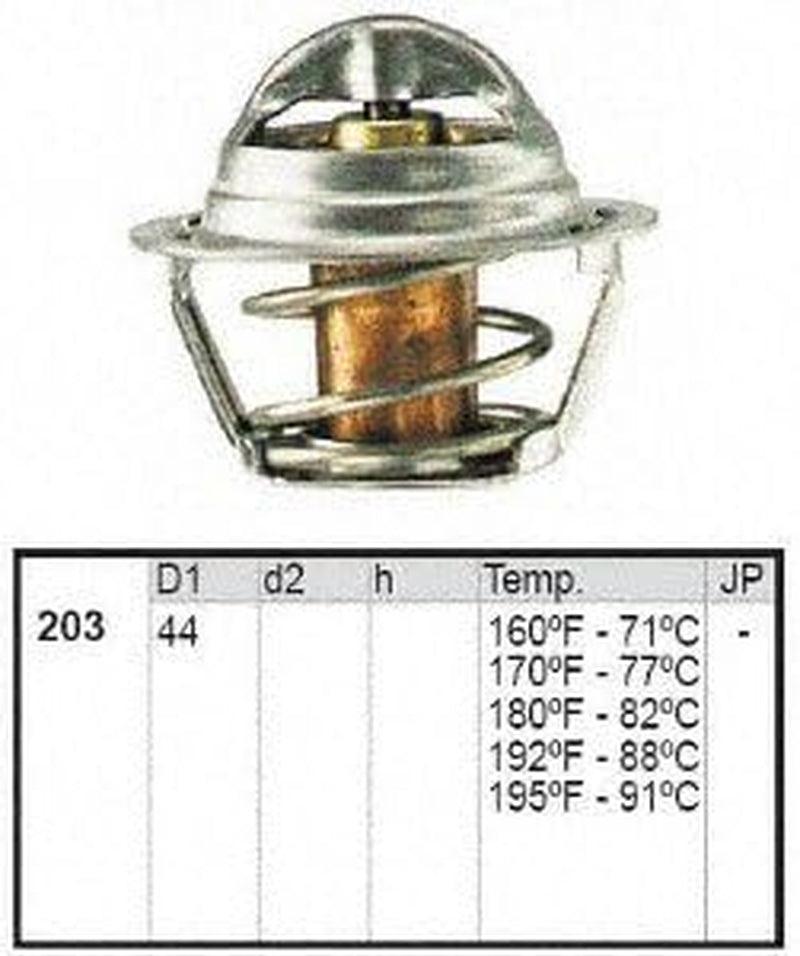 203-180 Engine Coolant Thermostat