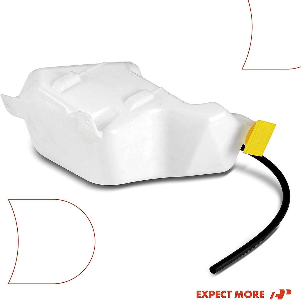 A-Premium Engine Coolant Overflow Recovery Reservoir Tank [W/Cap & Tubing] Compatible with Dodge Ram 2500 3500 2004-2009, [6Cyl 5.9L 6.7L], Replace# 55056493AB, 55056493AA