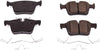 17-1821, Z17 Rear Ceramic Brake Pads with Hardware