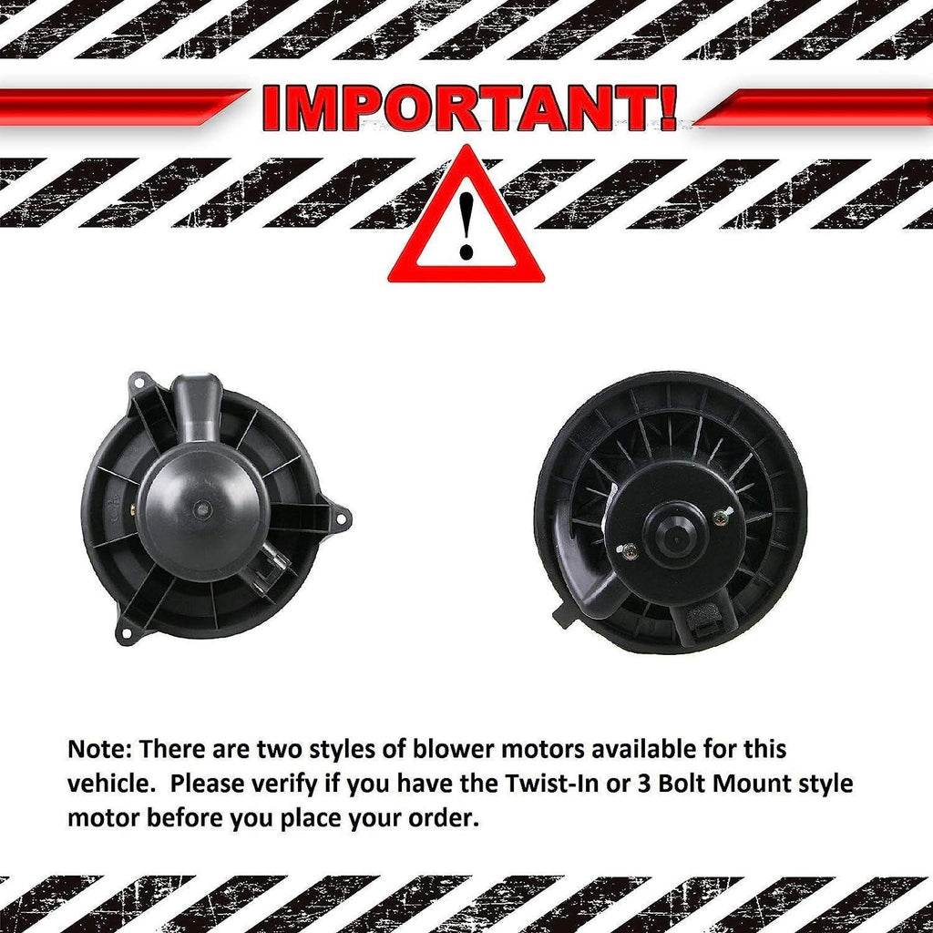 Heater AC Blower Motor W/Fan Cage for Silverado Sierra Avalanche Yukon Hummer H2