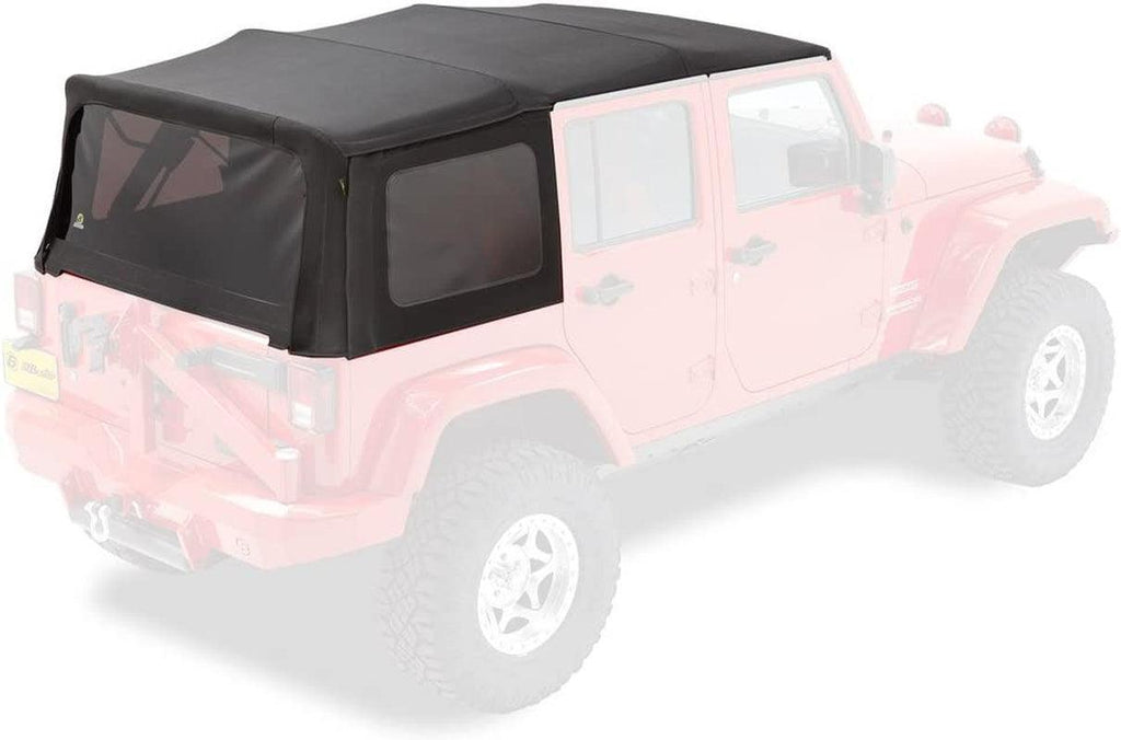 79847-17 7984717 Replace-A-Top Black Twill for OEM Hardware - 2010-2018 Wrangler Unlimited