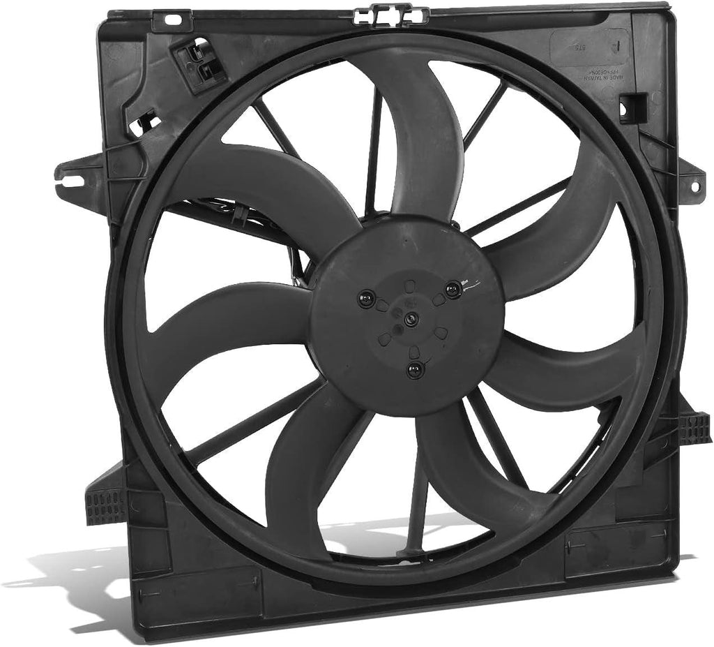 Factory Style Radiator Fan Assembly Compatible with 20-23 Hyundai Sonata 1.6L,OEM-RF-1114