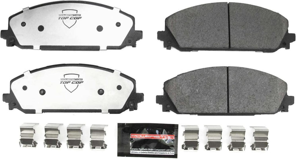 Front Z37-2429 Carbon-Fiber Ceramic Brake Pads Z37 Top Cop