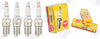 NGK BR9ES BLYB "STANDARD" Plug 1469 SOLID Spark Plugs (Set of 4)