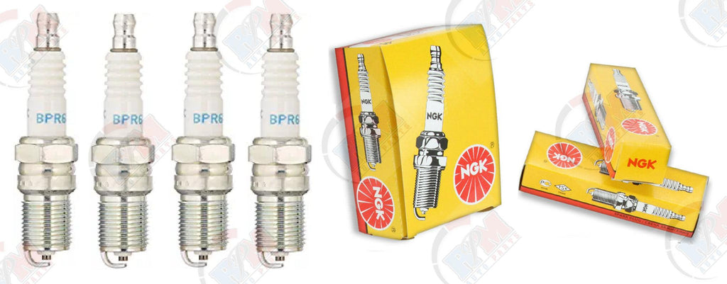 NGK BR9ES BLYB "STANDARD" Plug 1469 SOLID Spark Plugs (Set of 4)