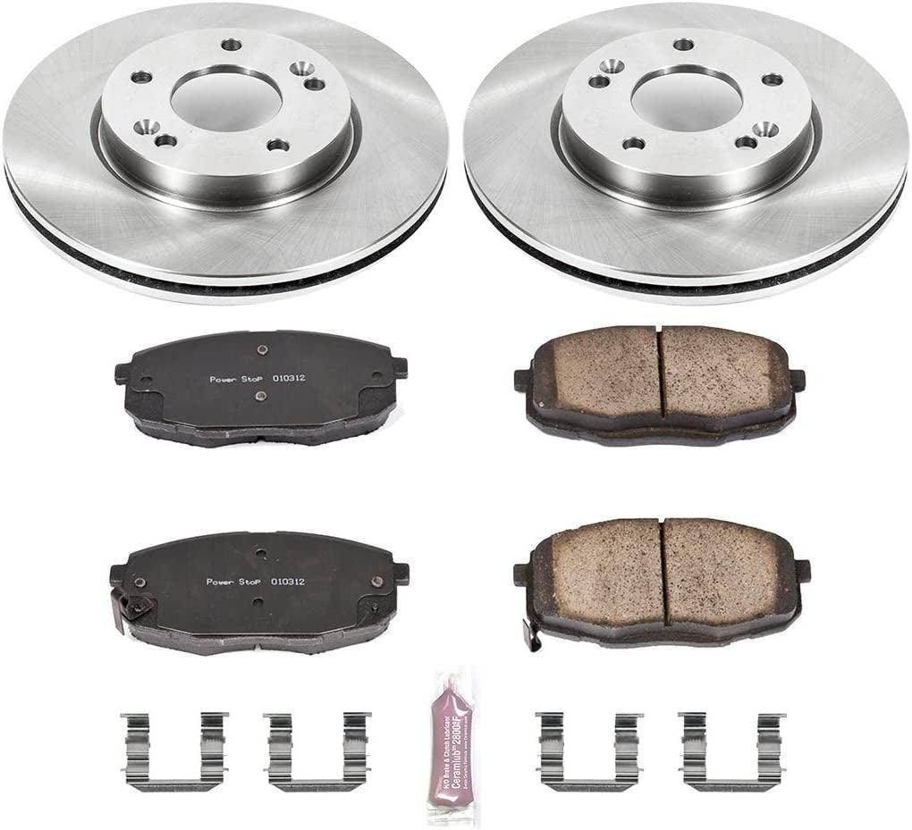 KOE6946 Autospecialty Front Replacement Brake Kit-Oe Brake Rotors & Ceramic Brake Pads