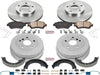KOE15060DK Autospecialty Front and Rear Replacement Brake Kit-Oe Brake Drums & Ceramic Brake Pads