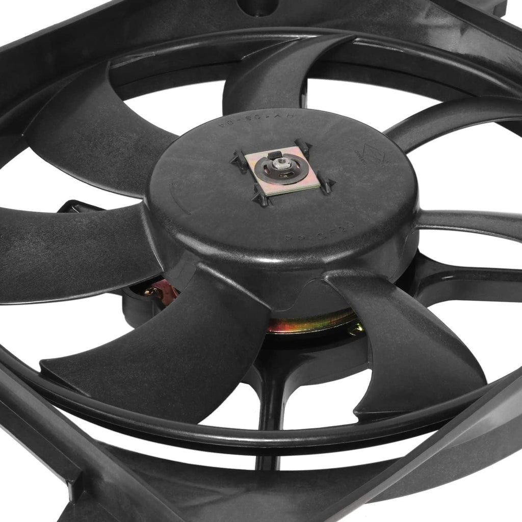 OEM-RF-1093 Factory Style A/C Condenser Fan Assembly Compatible with 2000-2005 Accent At