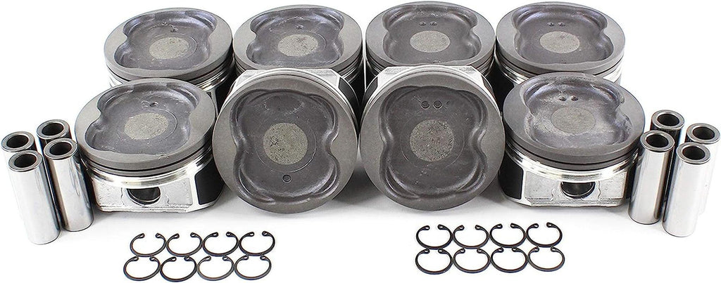 DNJ P972.40 Oversize Piston Set for 1998-2004 / Lexus, Toyota / 4Runner, GX470, Land Cruiser, LX470, Sequoia, Tundra / 4.7L / DOHC / V8 / 32V / 285Cid / 2UZFE