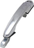 Front and Rear Exterior Door Handle Set of 4 Compatible with 2005-2009 Hyundai Tucson Chrome Driver and Passenger Side
