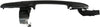 Rear Exterior outside Sliding Door Handle Black PTM Pair for Mazda 5