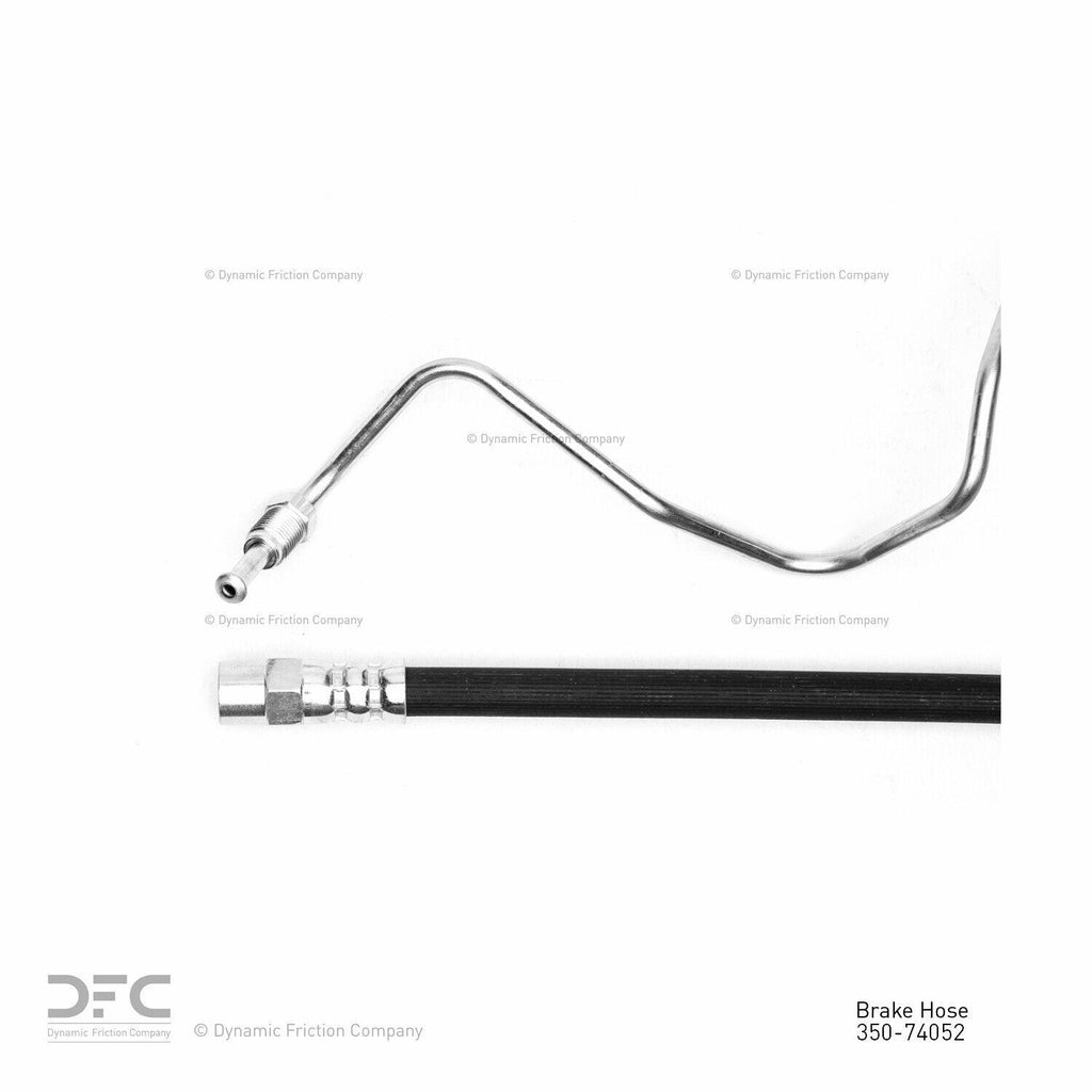 Brake Hydraulic Hose for Beetle, Golf City, Jetta City, Tt+More 350-74052