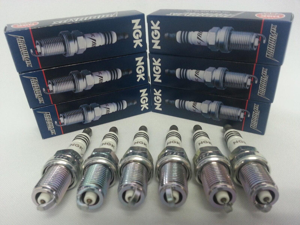 6 Pieces - NGK Iridium IX Spark Plugs Upgrade Colder Plugs LFR7AIX ( 2309 )