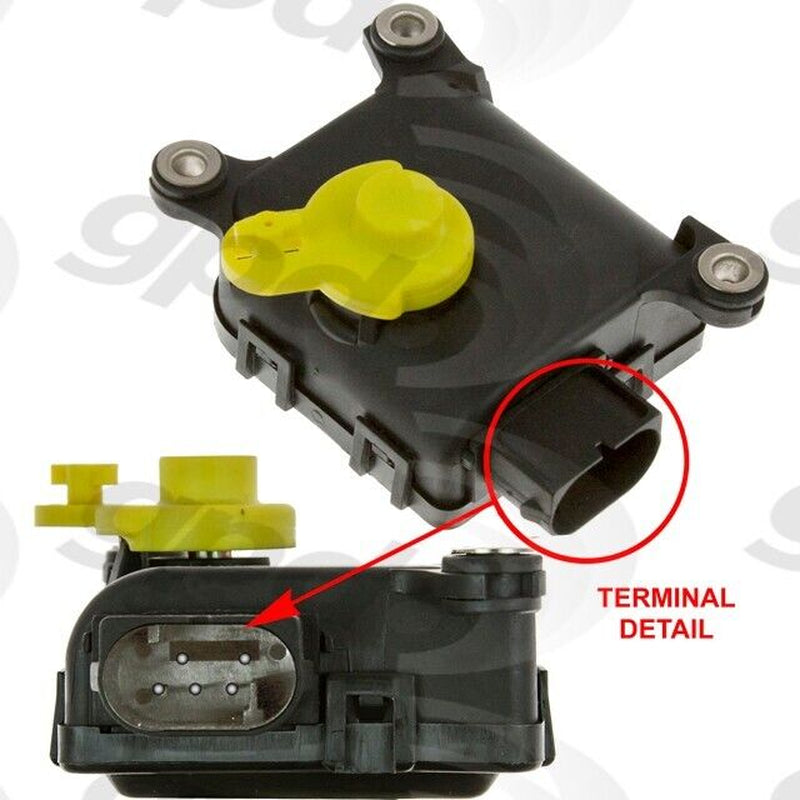 Global Parts HVAC Mode Door Actuator for TT Quattro, TT, Golf, Jetta 1712286