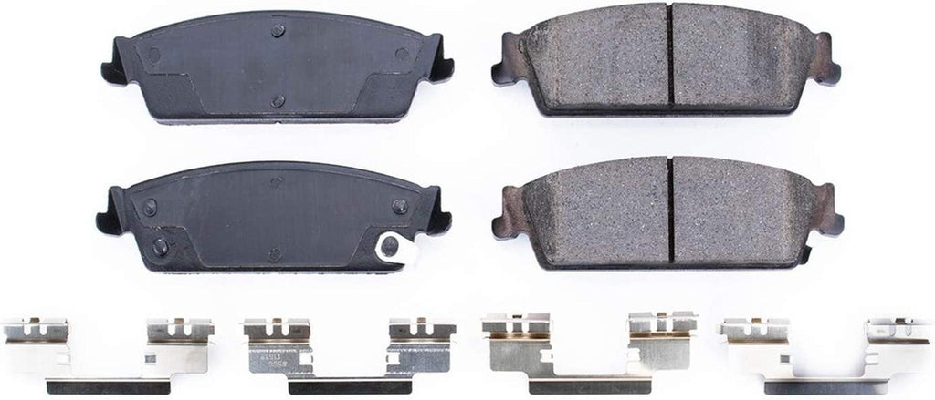 17-1194, Z17 Rear Ceramic Brake Pads with Hardware
