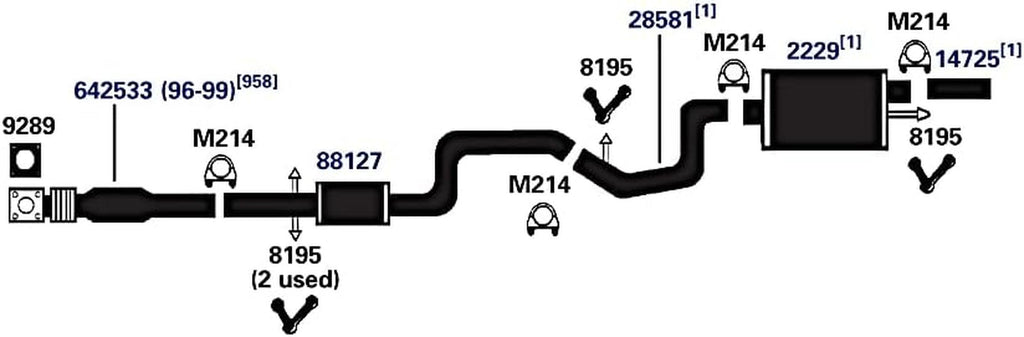 28581 Exhaust Pipe