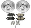 KOE6976 Autospecialty Rear Replacement Brake Kit-Oe Brake Rotors & Ceramic Brake Pads