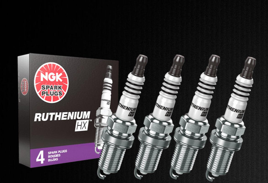 NGK (93420) LFR6BHX Ruthenium HX Spark Plug - Set of 4