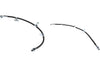 Front PAIR Centric Brake Hydraulic Hose for 1991-1995 Acura Legend (36453)