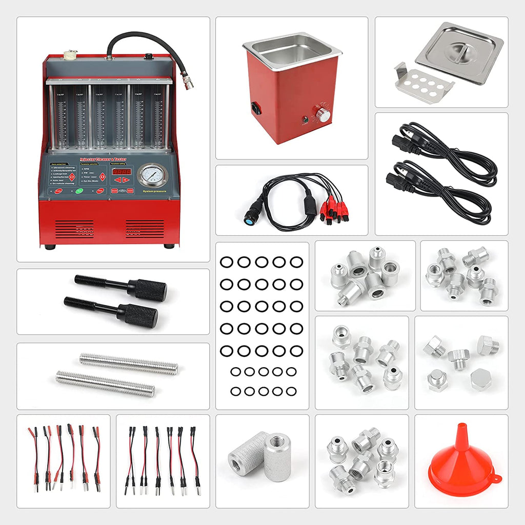 CNC-602A Injector Cleaner & Tester CNC 602A Electromechanical Fuel Cleaner with Transformer