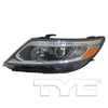 TYC Headlight Assembly for 14-15 Kia Sorento 20-9450-00-9