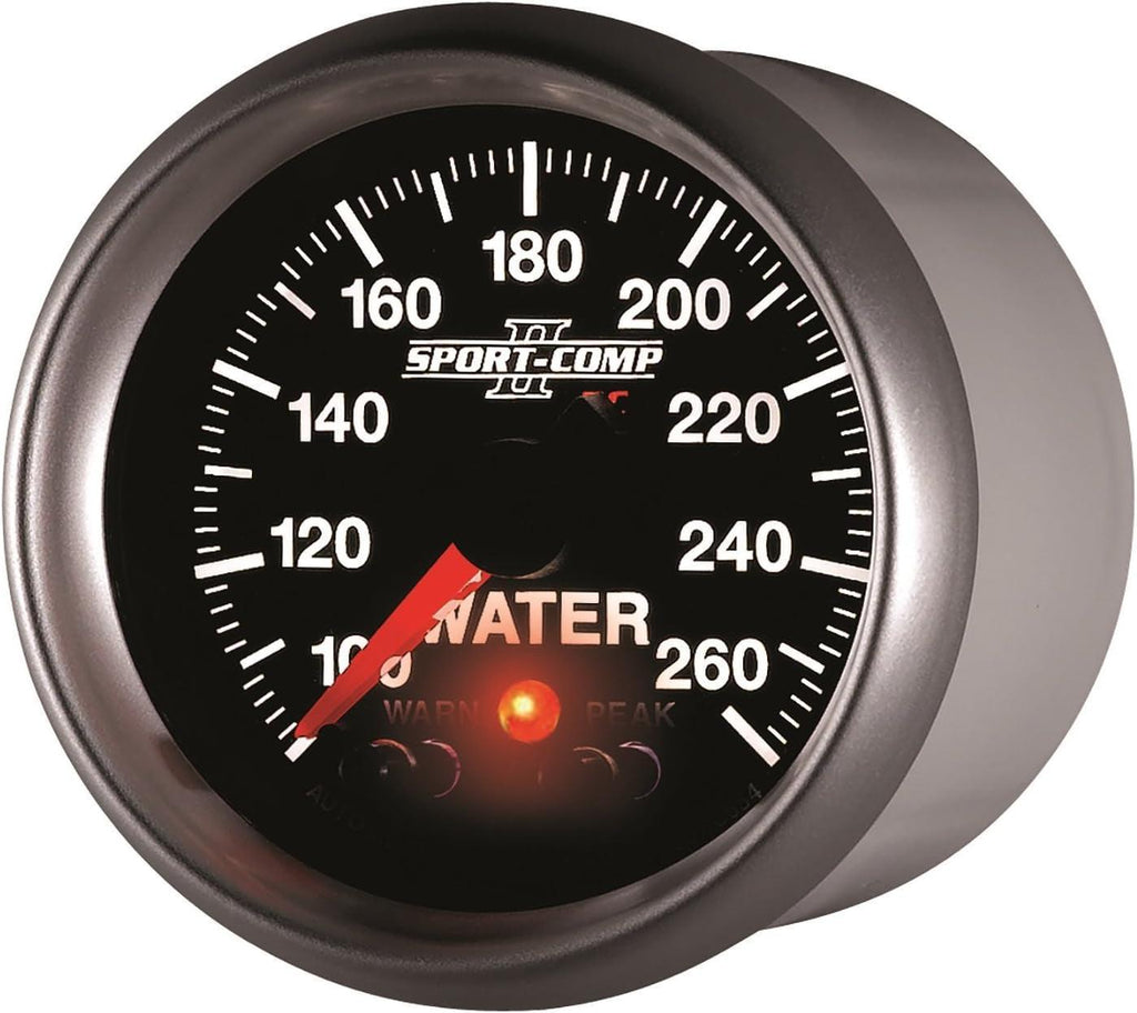 3654 2-1/16" 100- 260 Degree F Full Sweep Electric Water Temperature Gauge